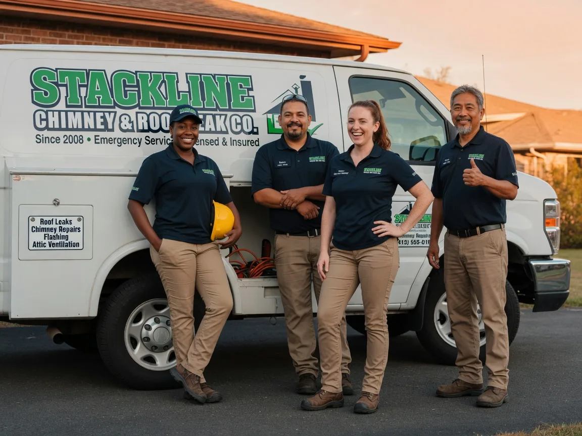 Chimney flashing repair company in Isanti, MN